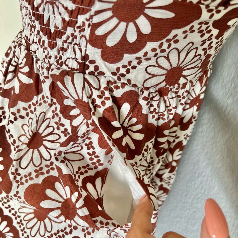 Urban Outfitters Printed Halter Mini Dress - Picture 11 of 11